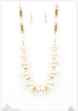 Load image into Gallery viewer, Pearly Prosperity - Gold Necklace