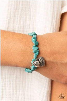 Love You to Pieces - Blue - Bracelet