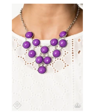 Load image into Gallery viewer, Pop-YOU-lar Demand - Purple Bead Necklace
