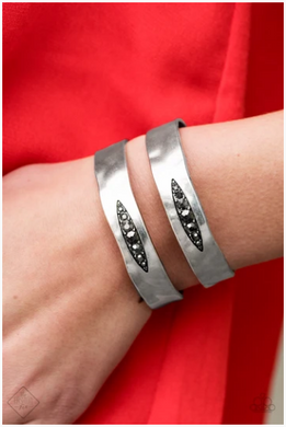 In HAUTE Pursuit - Silver Cuff Bracelet - Fashion Fix / Trend Blend March 2019