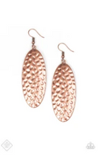 Load image into Gallery viewer, Radiantly Radiant - Copper Earrings - Fashion Fix Exclusive July 2019