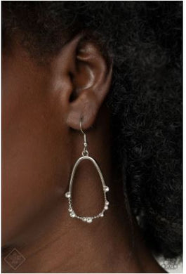 Ready or YACHT - White Earrings