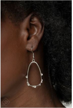 Ready or YACHT - White Earrings