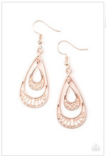 Load image into Gallery viewer, REIGNed Out - Rose Gold Earrings
