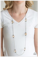 Load image into Gallery viewer, Season of Sparkle - Brown Necklace