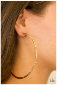 Size Them Up - Gold Hoop Earrings