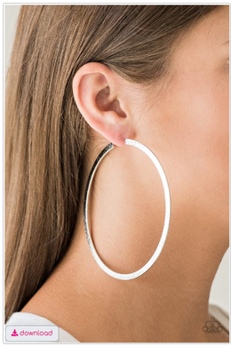 Size Them Up - Silver Earrings