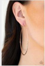 Load image into Gallery viewer, Sleek Fleek - Rose Gold Hoop Earrings