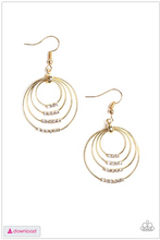Load image into Gallery viewer, Sparkle Spectrum - Gold Earrings