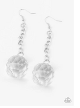 Load image into Gallery viewer, Spellbound Shimmer - White Earrings