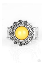 Load image into Gallery viewer, Garden Stroll - Yellow Bead Ring
