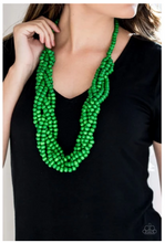 Load image into Gallery viewer, Tahiti Tropic - Green Necklace
