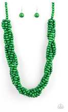 Load image into Gallery viewer, Tahiti Tropic - Green Necklace