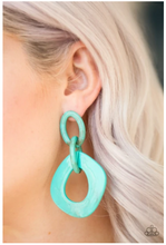 Load image into Gallery viewer, Torrid Tropicana Blue-Earrings