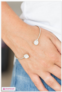 Totally Traditional - White Bracelet