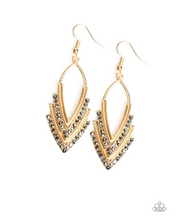 Load image into Gallery viewer, Tour de Force - Gold - Earrings