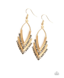 Tour de Force - Gold - Earrings