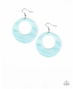 Tropical Trailblazer - Blue Earrings