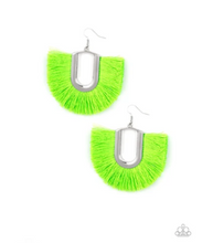 Load image into Gallery viewer, TASSEL TROPICANA - YELLOW EARRINGS