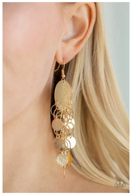Turn on the Brights Gold Earrings