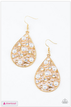 Load image into Gallery viewer, Glowing Vineyards - Gold Earrings