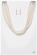 Load image into Gallery viewer, Vintage Romance - White Pearl Choker