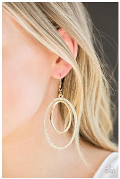 Wrapped in Wealth - Gold - Earrings