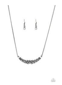 Whatever Floats Your YACHT - Black - Necklace